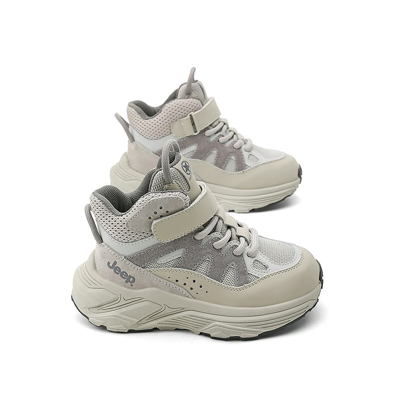 Кроссовки JEEP Детские беговые кроссовки High Top Diamond Серый Kids - изображение 5