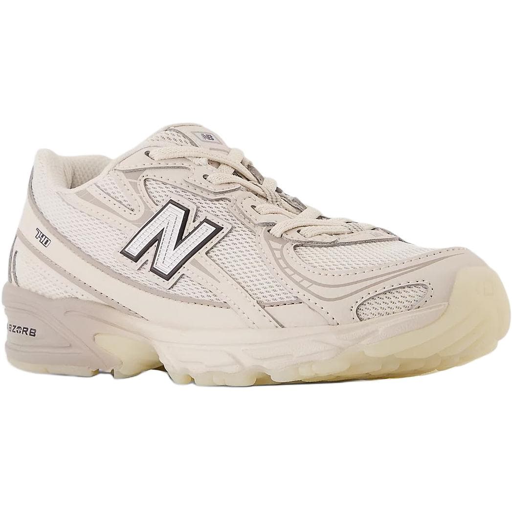 Кроссовки New Balance NB 740 Устойчивые к истиранию Амортизирующие Низкие Детские Лайфстайл Кроссовки Светлый Бежевый Детский - изображение 4