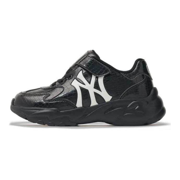 Кроссовки mlb Лоу-топы Kids Lifestyle Shoes Черный белый Унисекс - изображение 1