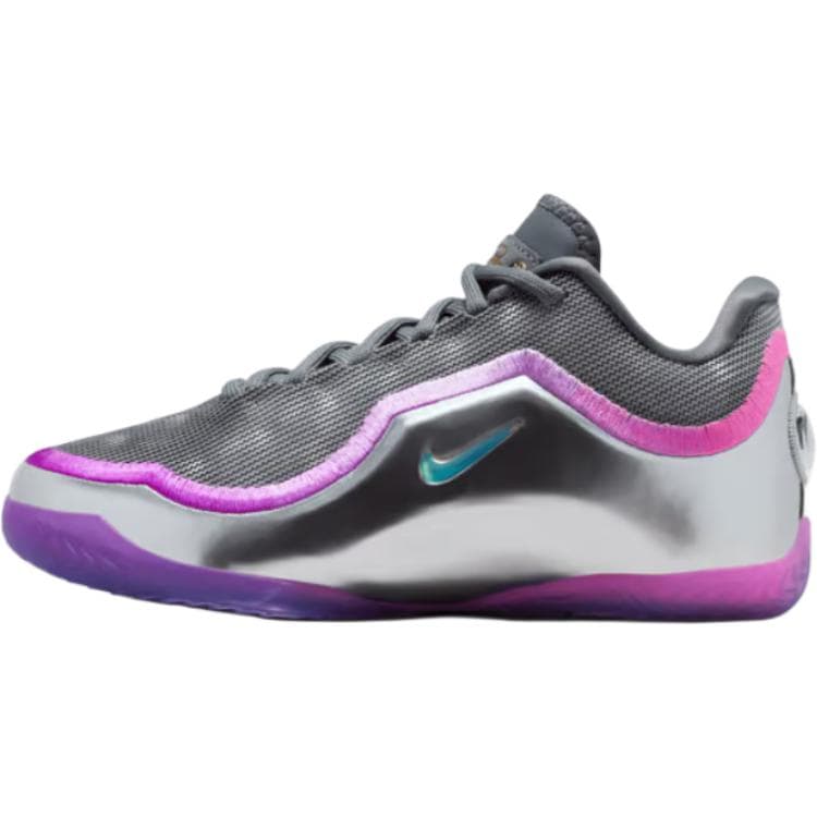 Кроссовки для баскетбола Nike Lebron 23 Low Топ Детская Баскетбольная Обувь Серый Серебряный Малыш - изображение 1