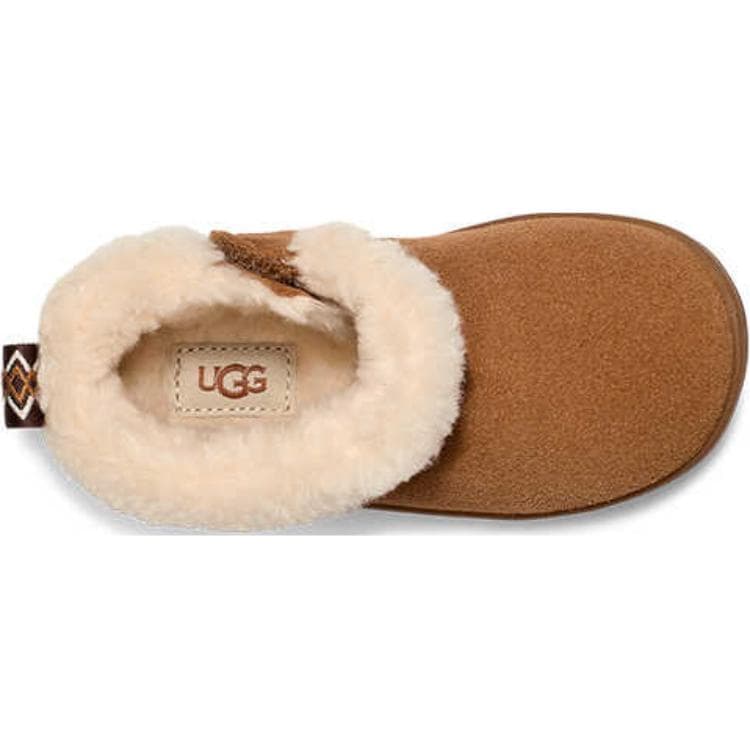 UGG противоскользящие анти-KICK детские ботинки каштанового цвета для малышей - изображение 2
