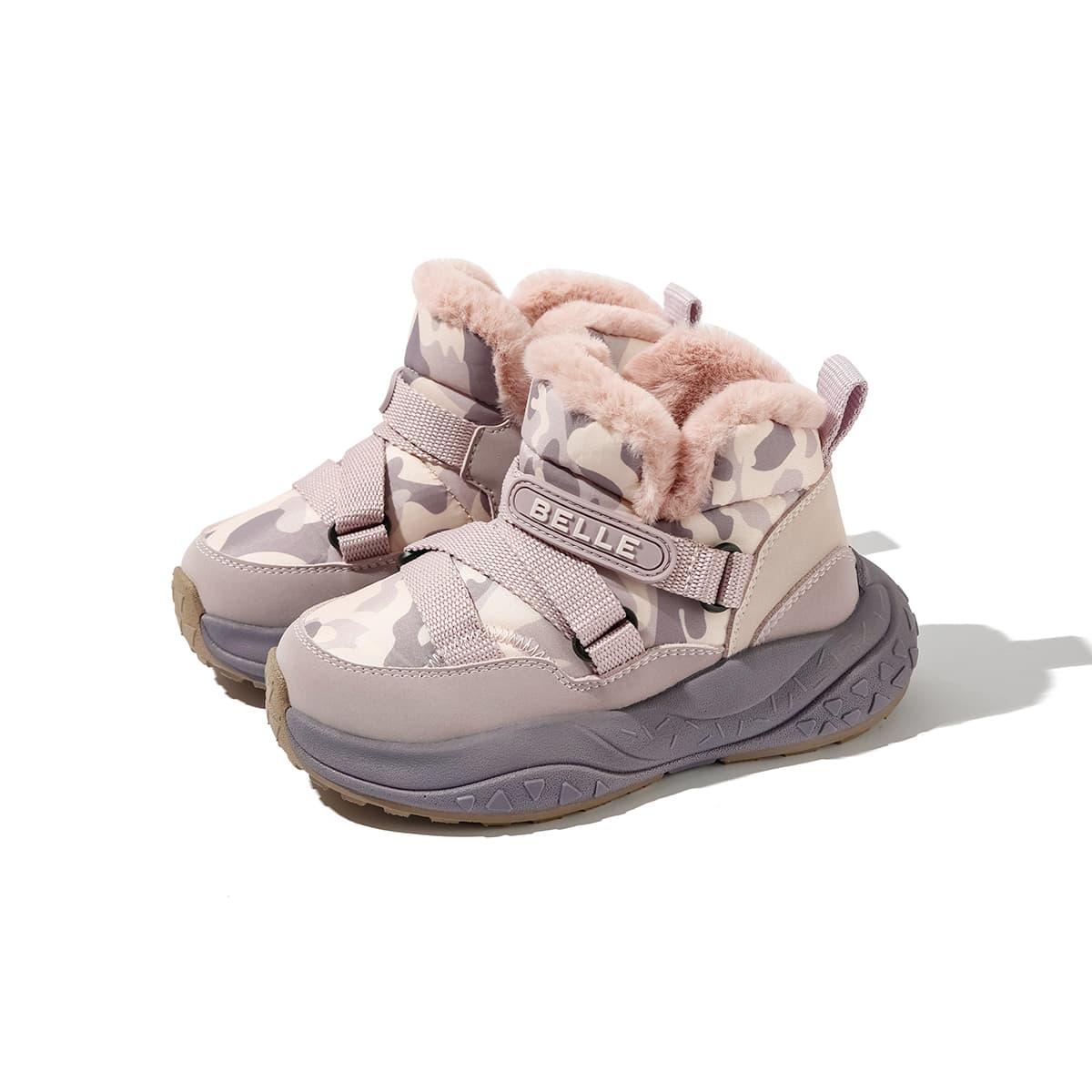 BELLE Детские зимние сапоги High Top Фиолетовые Kids - изображение 3