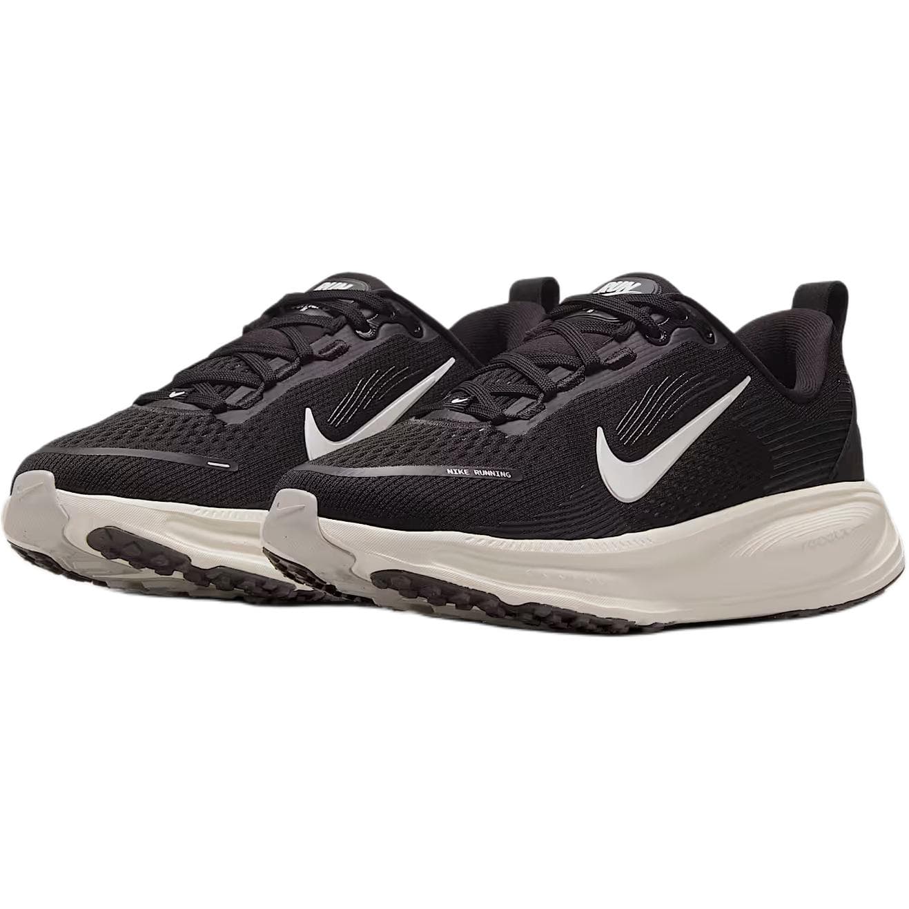 Кроссовки Nike Vomero 18 Low Топ Беговые кроссовки Черный Белый цвет вершины Детский - изображение 3