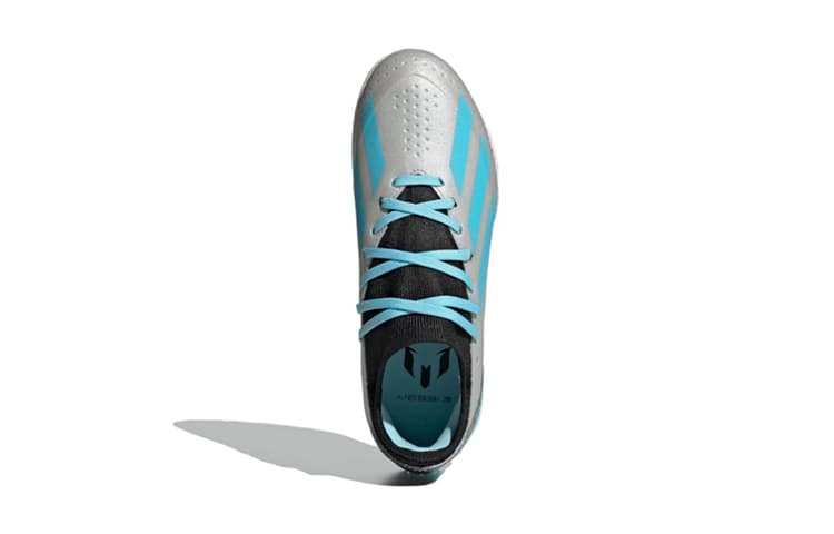 Бутсы Adidas X CRAZYFAST Амортизация Низкие Детские Футбольные Бутсы Черный Серый Синий Малыш - изображение 5