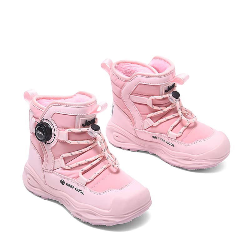 JEEP Детские утепленные сапоги High Top Розовые Kids - изображение 5
