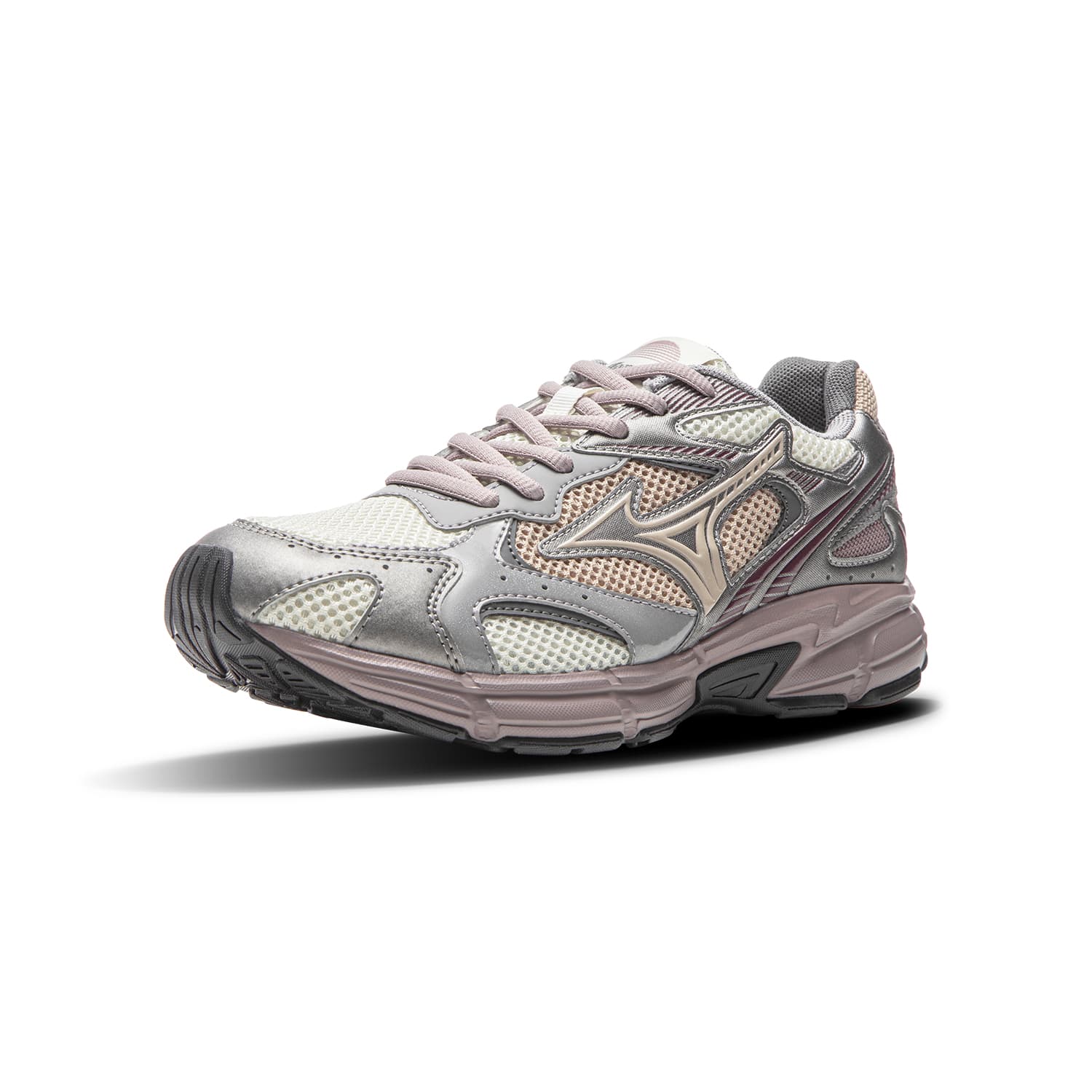 Кроссовки для бега Mizuno Speed 2K Low Топ Городская коммутация Беговые кроссовки Унисекс Металлический серый Серебряный - изображение 2