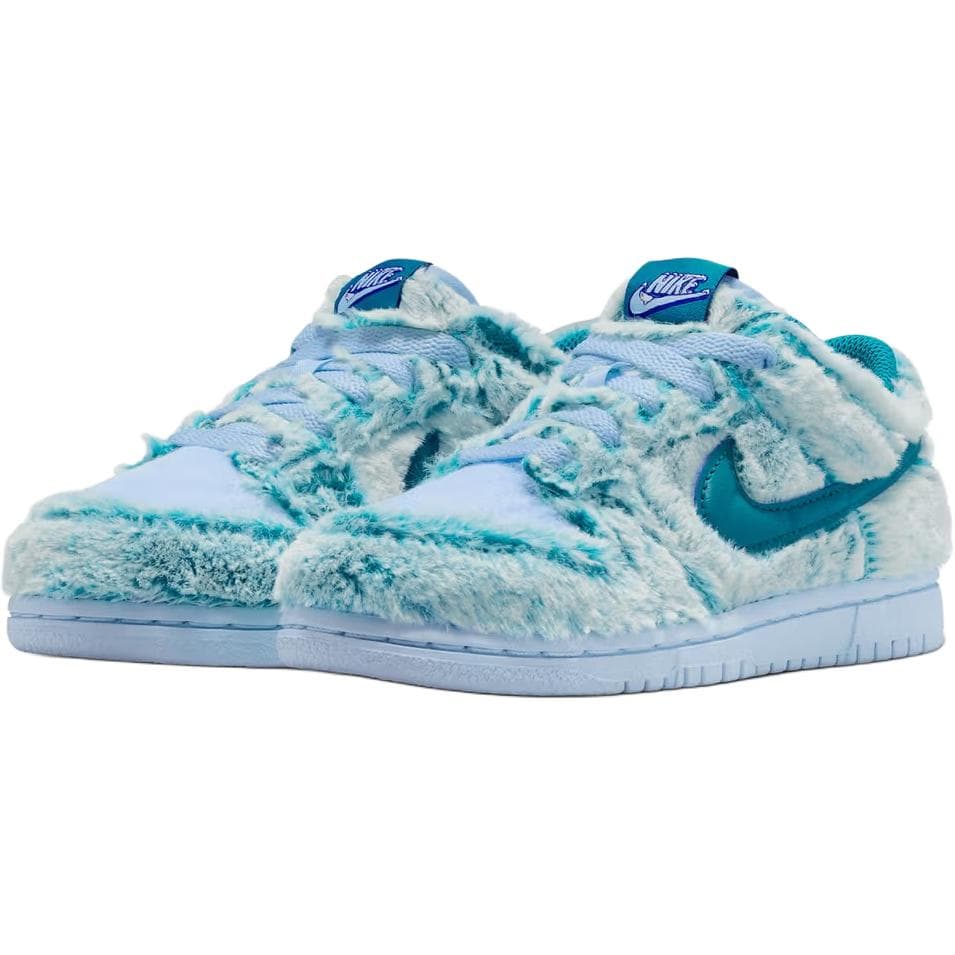 Кроссовки NIKE Dunk Low Топ Скейтборд Обувь Синий Унисекс - изображение 3