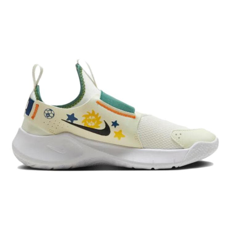 Кроссовки Nike Flex Runner 3 Low Топ Детские беговые кроссовки Бежевый Детский - изображение 2