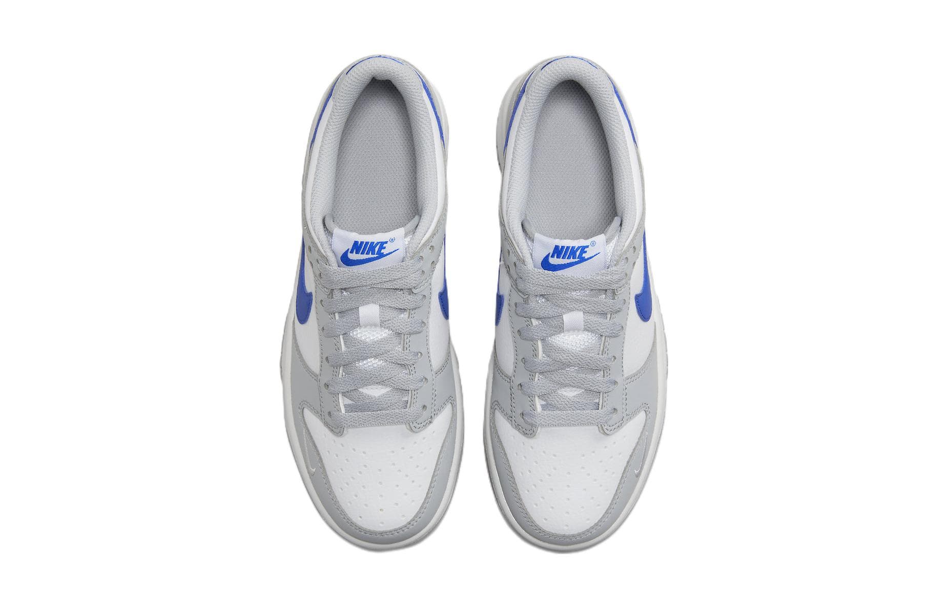 Кроссовки Nike Dunk Low "Grey Royal Blue" GS - изображение 7