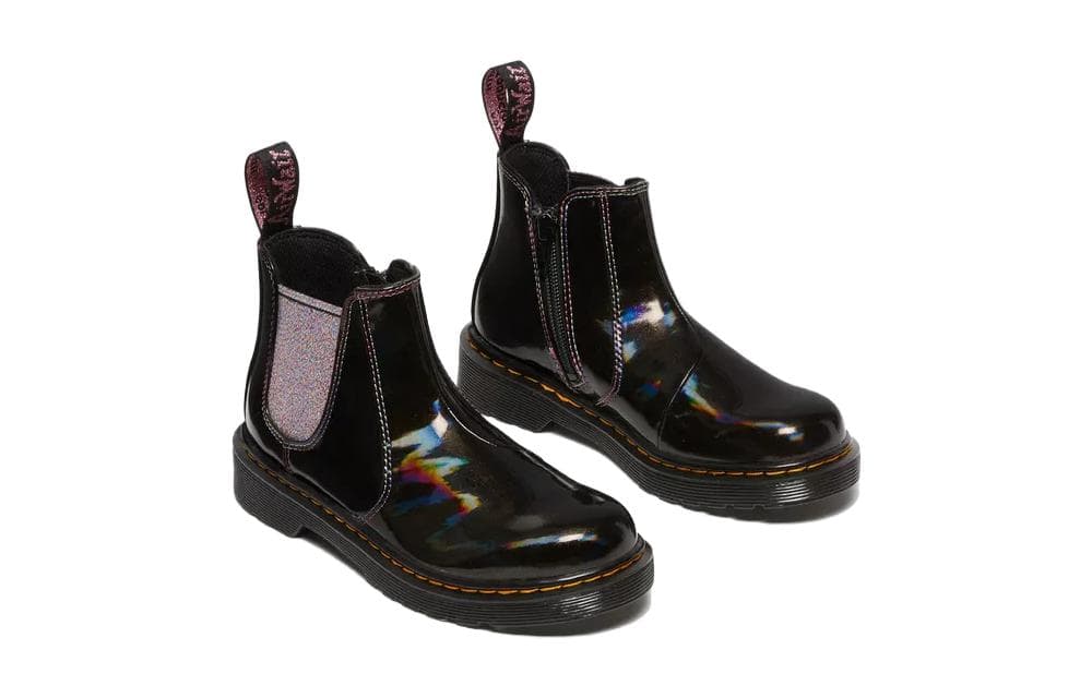 Dr.Martens Детские ботинки черные для малышей - изображение 3