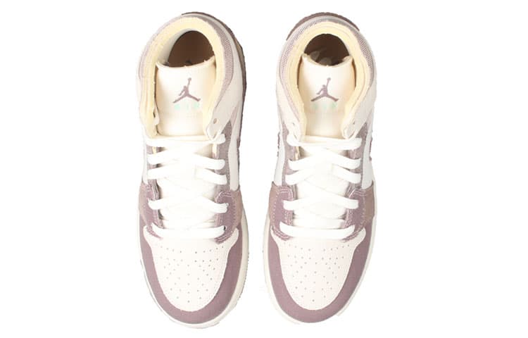 Кроссовки для баскетбола Jordan Air Jordan 1 Mid SE Craft GS - изображение 4