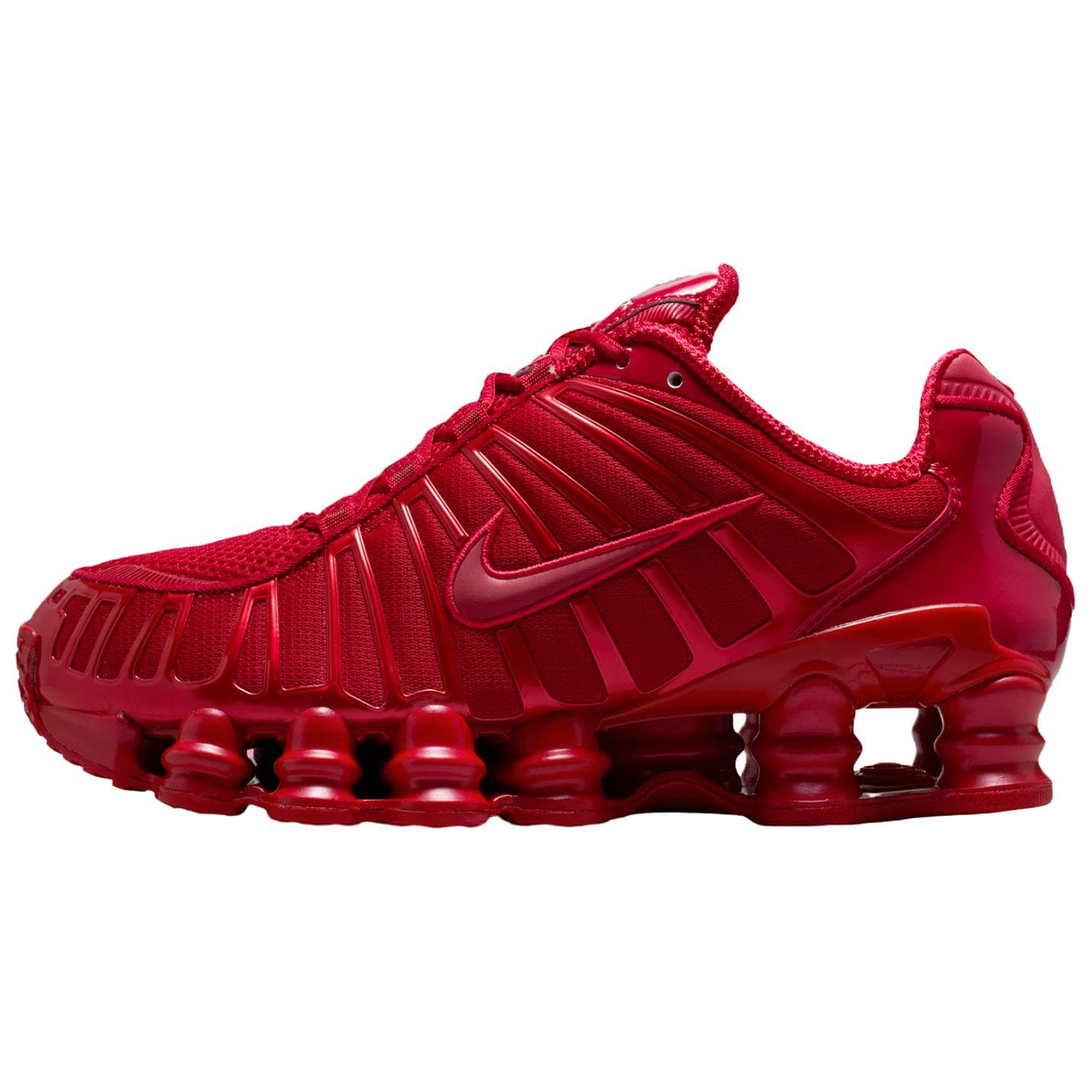 Кроссовки NIKE Shox TL Low Топ Kids Lifestyle Shoes Женские Красный - изображение 1