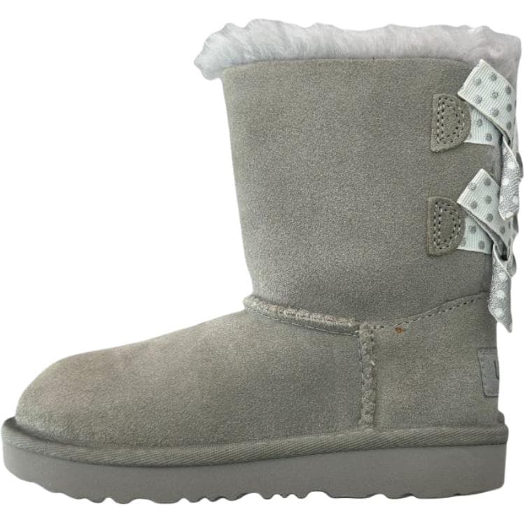 ugg Bailey Bow Сноубутсы Серый Детский - изображение 1