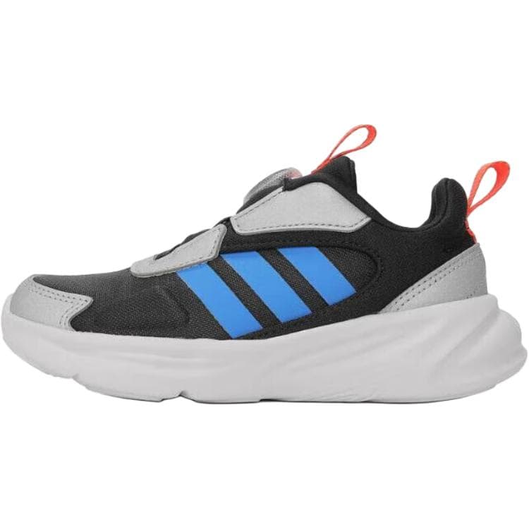 Кроссовки Adidas Противоскользящие и Дышащие Низкие Кроссовки для Беговых Занятий для Детей Черные Серые Малыш - изображение 1
