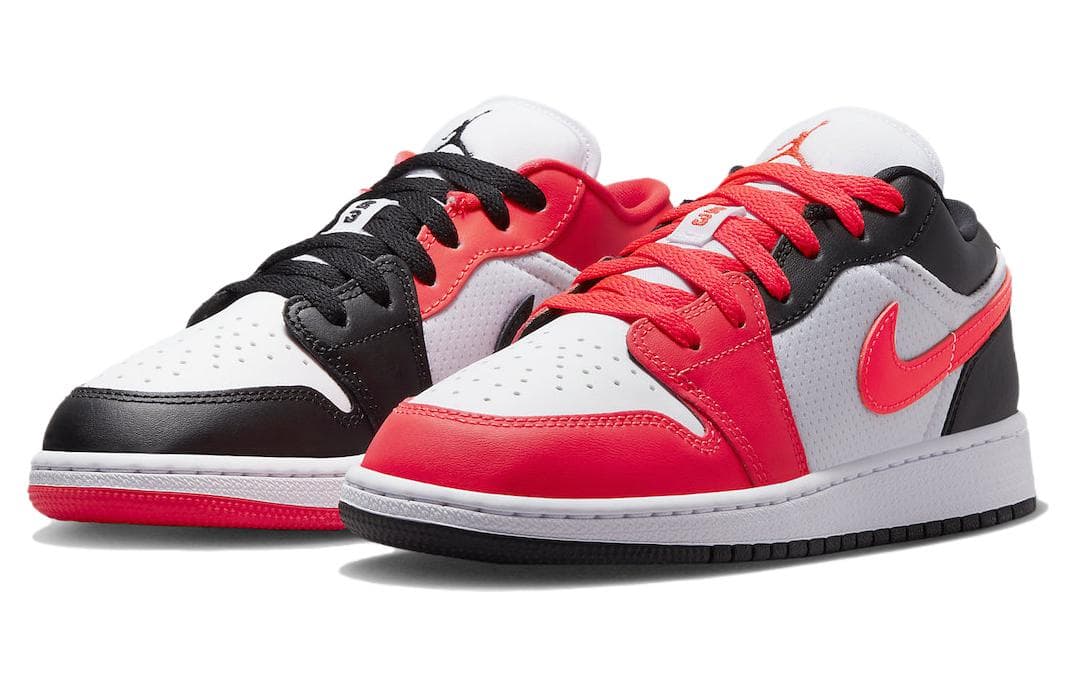 Ретро баскетбольные кроссовки Jordan Air Jordan 1 Low"Infrared 23" GS - изображение 1