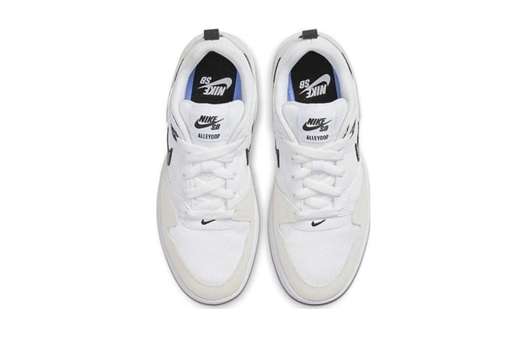 Кроссовки Nike SB Alleyoop White GS - изображение 5