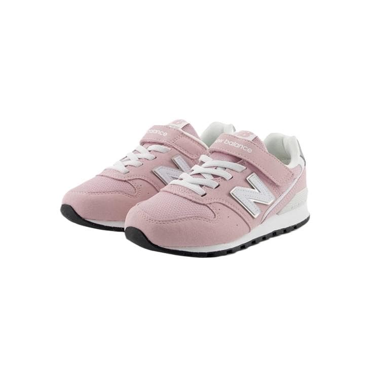 Кроссовки New Balance NB 996 Ткань SWEAT Wicking Детская Беговая Обувь Серый Розовый Детский - изображение 2