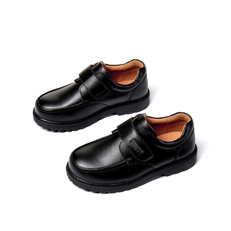 Snoffy Детская кожаная обувь Low Top Черный Kids - изображение 4
