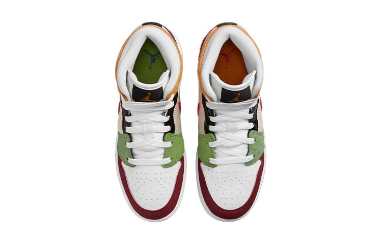 Кроссовки для баскетбола Jordan Air Jordan 1 Multi-Material GS - изображение 6