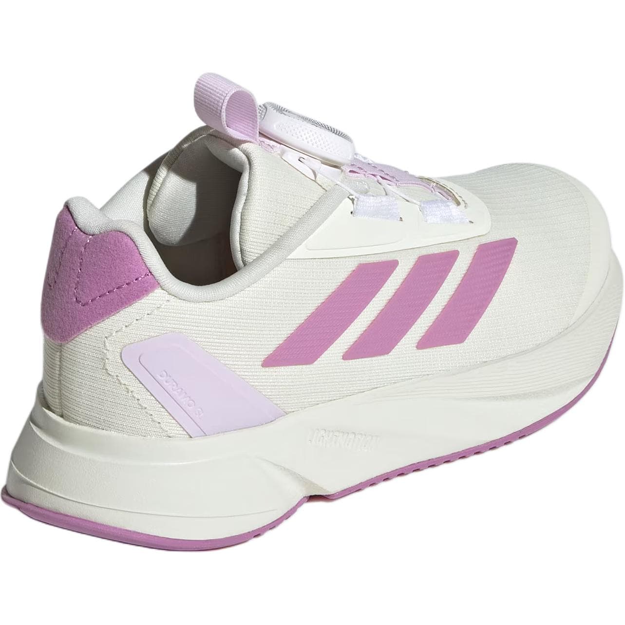 Кроссовки Adidas Duramo Sl Low Кеды Детские Лайфстайл Белый Фиолетовый - изображение 4
