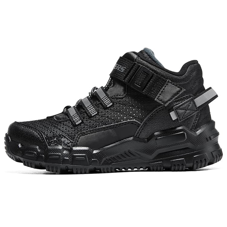 Кроссовки Skechers Anti KICK Износостойкие Термические Детские Лайфстайл Обувь Чисто Черный - изображение 1