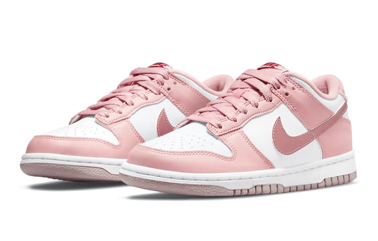 Кроссовки Nike Dunk Low "Pink Velvet" GS - изображение 9