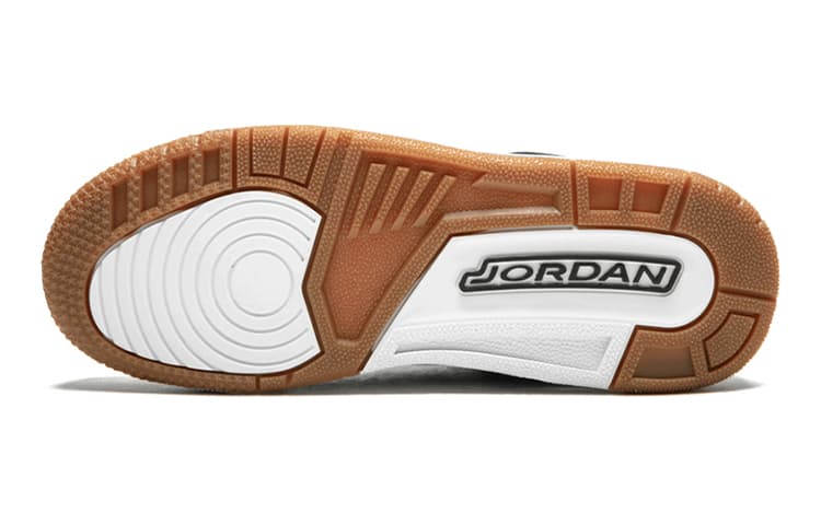Кроссовки для баскетбола Jordan Air Jordan 3 Retro Black White Gum GS - изображение 7