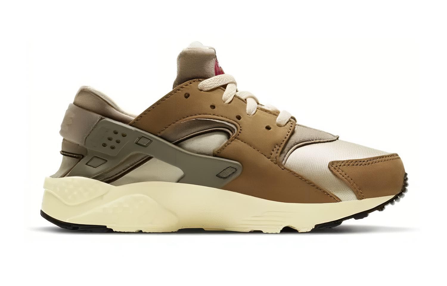 Кроссовки Stussy x Nike Huarache LE QS "Desert Oak" - изображение 3
