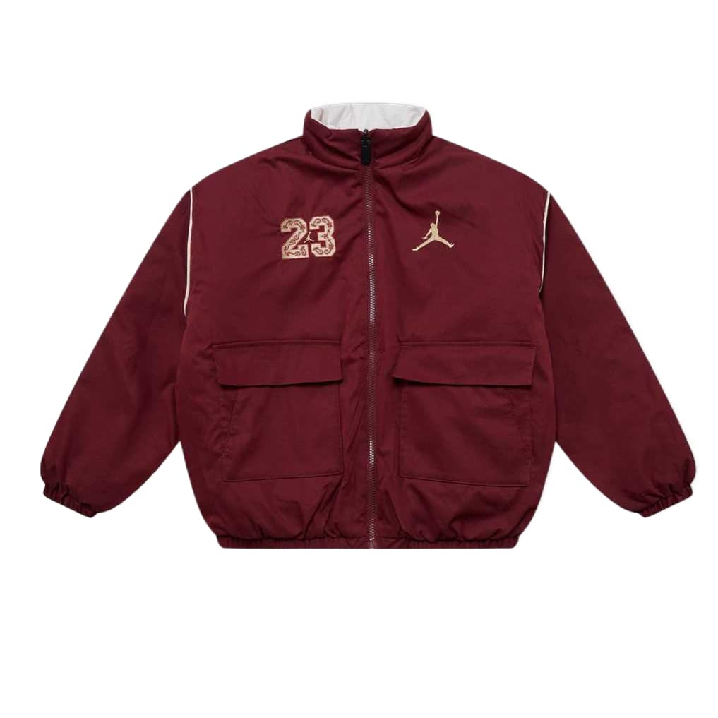 Jordan SS26 CNY Детский повседневный двусторонний жакет с вышивкой - изображение 1