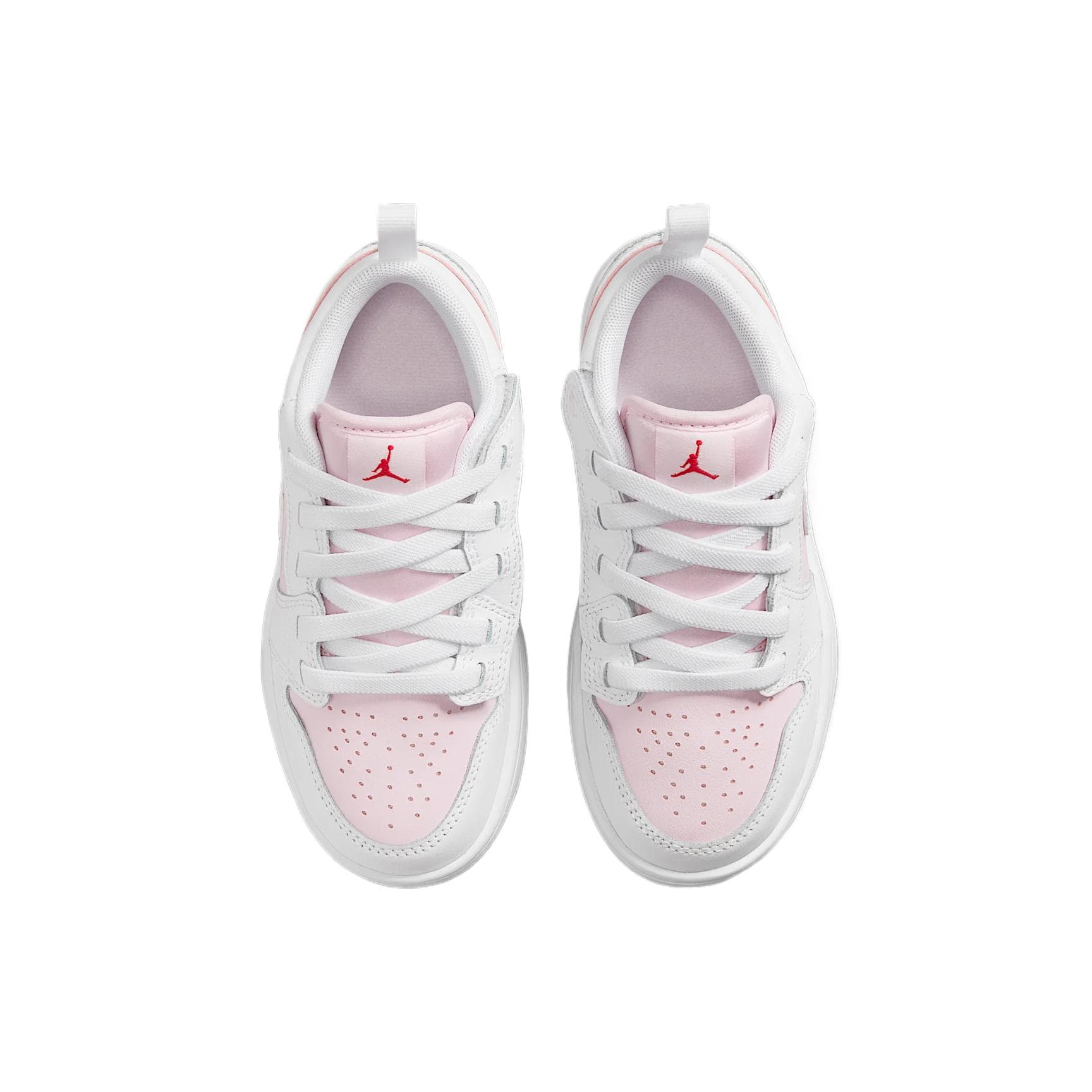 Кроссовки Jordan 1 Low Топ Детские Лайфстайл Обувь Розовая Детская для Возраста 3-7 Лет - изображение 4