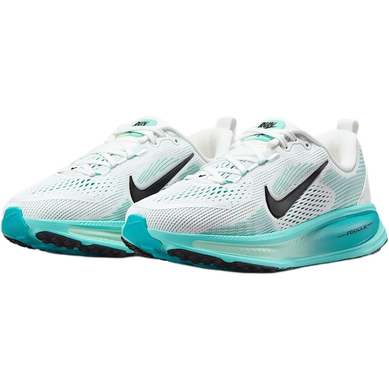 Кроссовки Nike Vomero 18 Ткань Низкие Беговые Кроссовки Белый Зеленый Детские - изображение 3