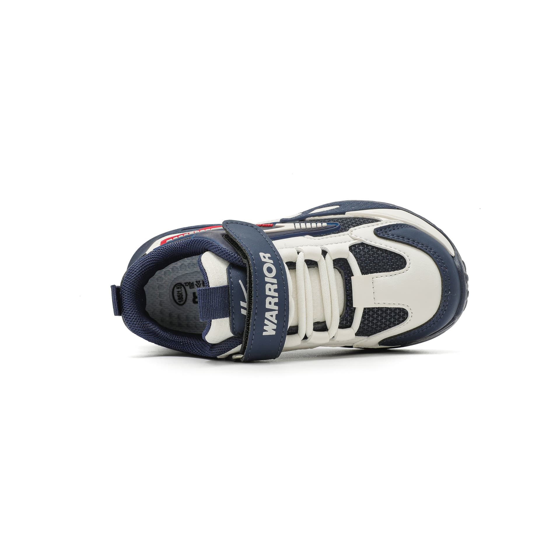 Кроссовки Warrior Fashion Sports Синтетическая кожа Амортизация Износостойкий Низкий Топ Детская Обувь для Лифта Детский - изображение 4