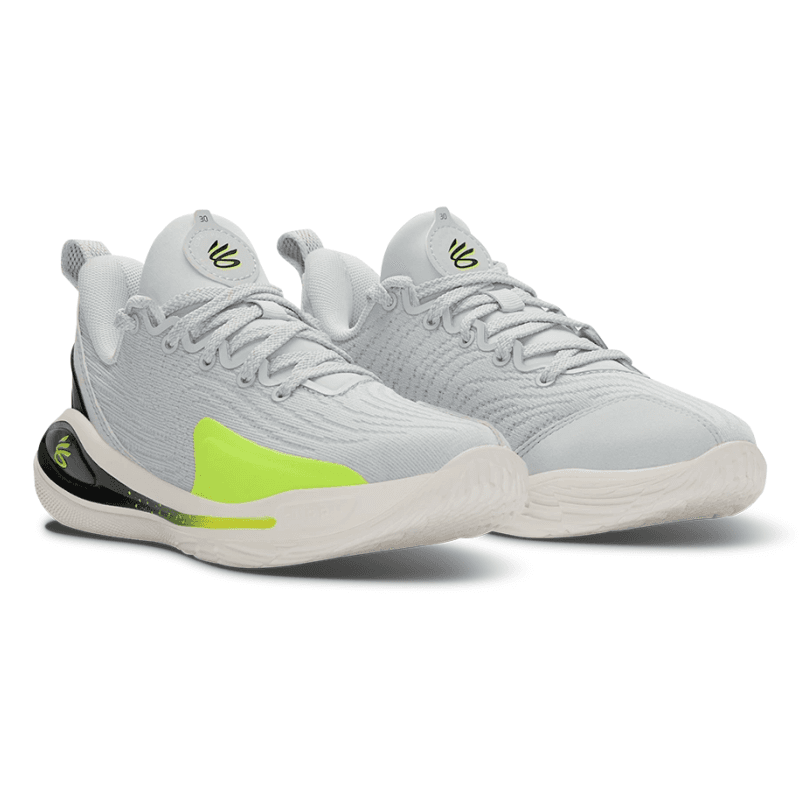 Кроссовки для баскетбола Under Armour Curry 12 Low Топ Детские Баскетбольные Кроссовки Серые Детские - изображение 4