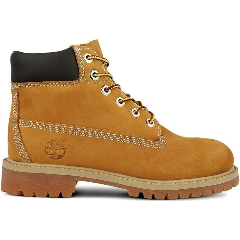 Timberland Премиум противоскользящие устойчивые к истиранию детские ботинки коричневого цвета для детей 3-7 лет - изображение 2