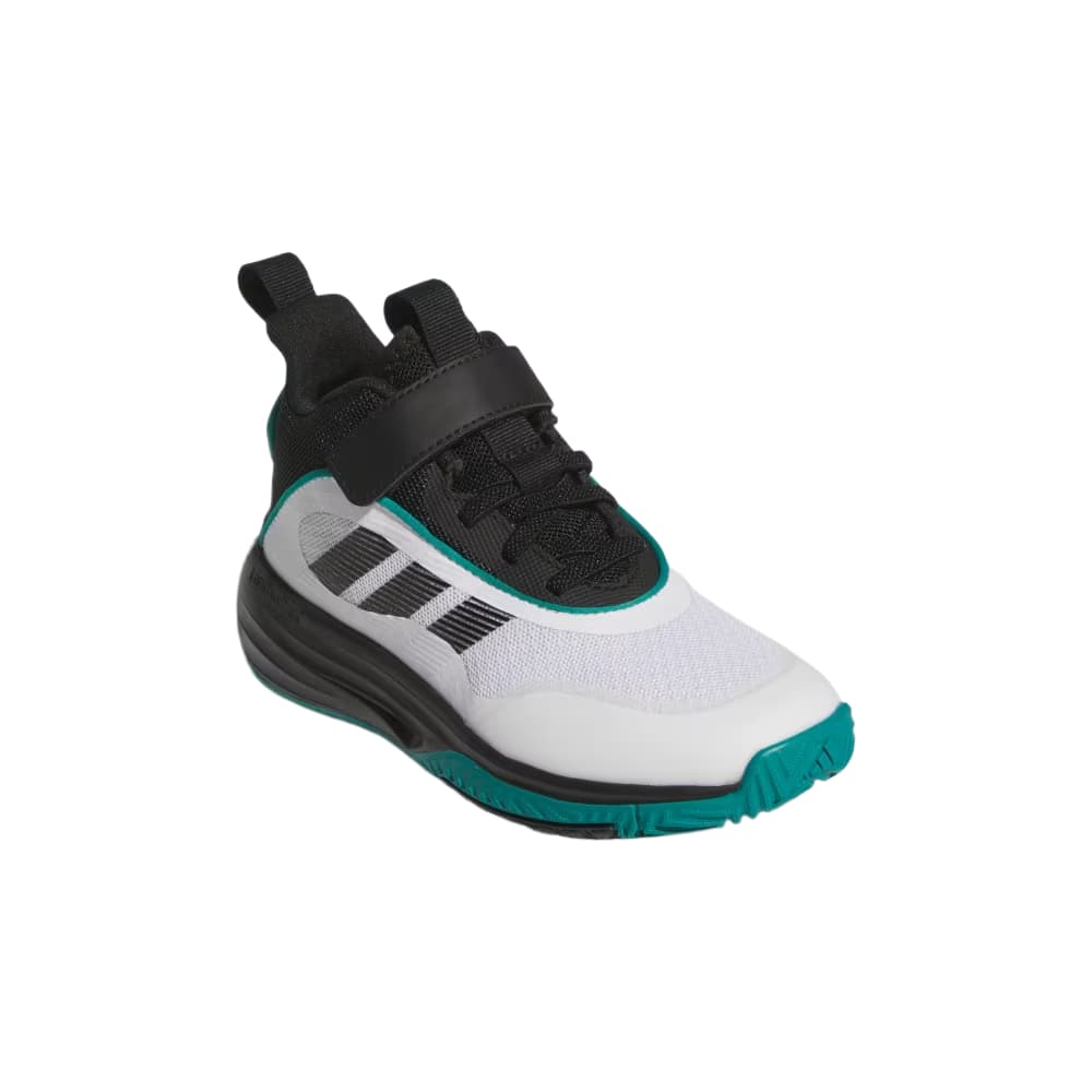 Adidas Спортивная одежда Амортизация Дышащий Низкий Верх Детские Кроссовки для Тренировок Облачный Белый Детский - изображение 4