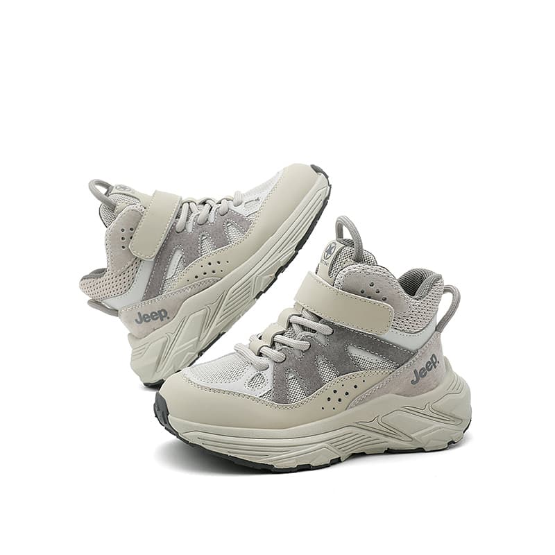 Кроссовки JEEP Детские беговые кроссовки High Top Diamond Серый Kids - изображение 6