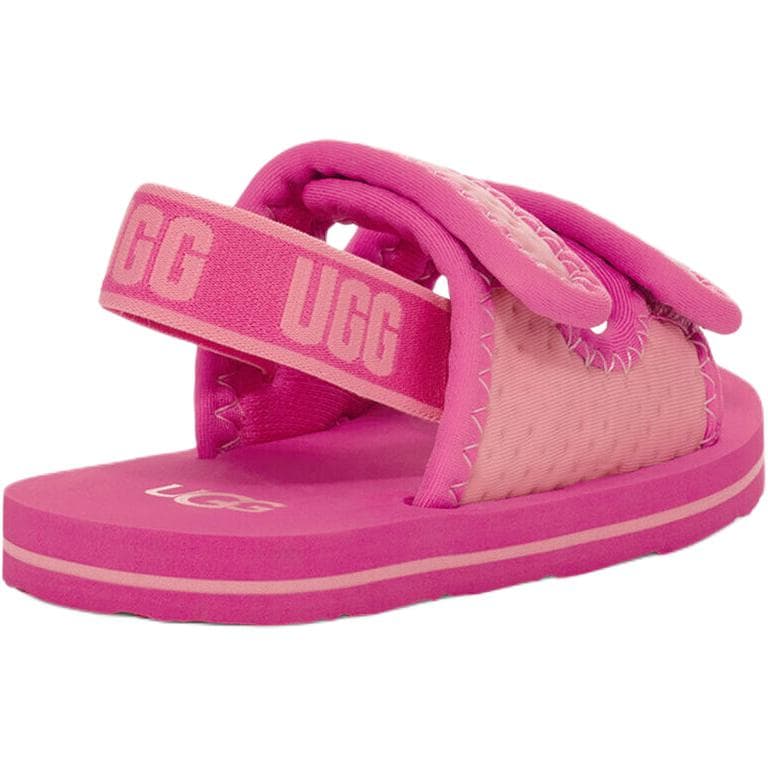Сандалии UGG Lennon противоскользящие устойчивые к истиранию низкие детские сандалии розового цвета для малышей - изображение 5
