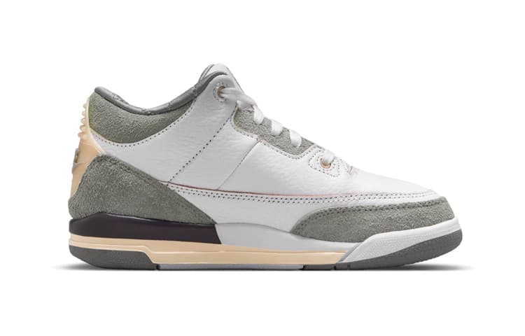 Кроссовки для баскетбола A Ma Manire x Jordan Air Jordan 3 Retro SP "Medium Grey" - изображение 3