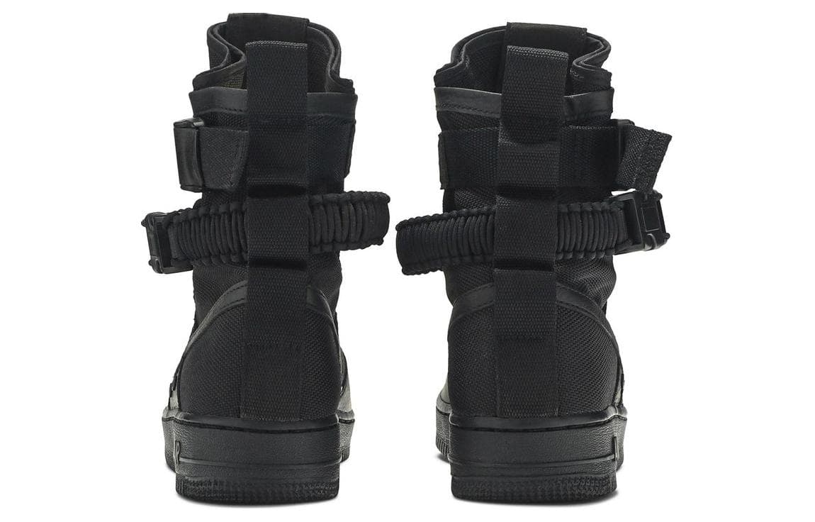 Кроссовки Nike Air Force 1 TRIPLE BLACK GS - изображение 4