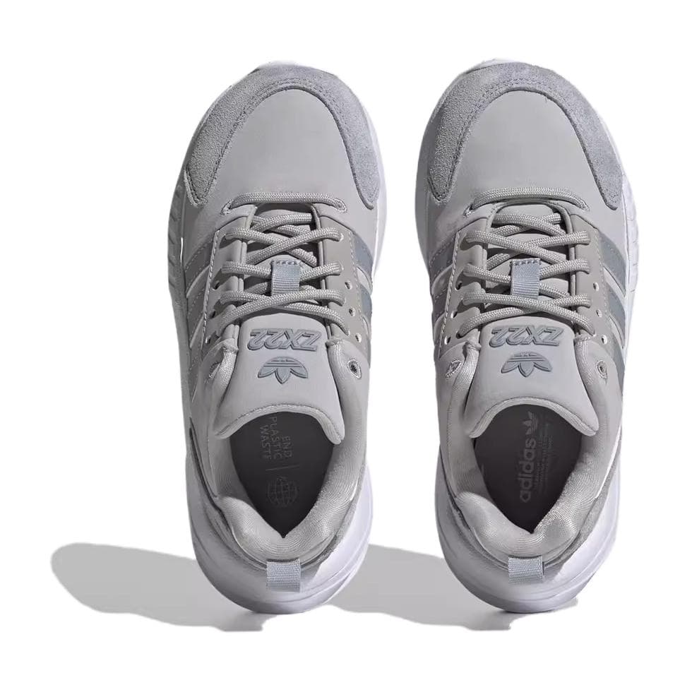 Кроссовки Adidas Originals ZX 22 Мягкие и Комфортные Противоскользящие Устойчивые к Износу Детские Повседневные Кроссовки Серые - изображение 4