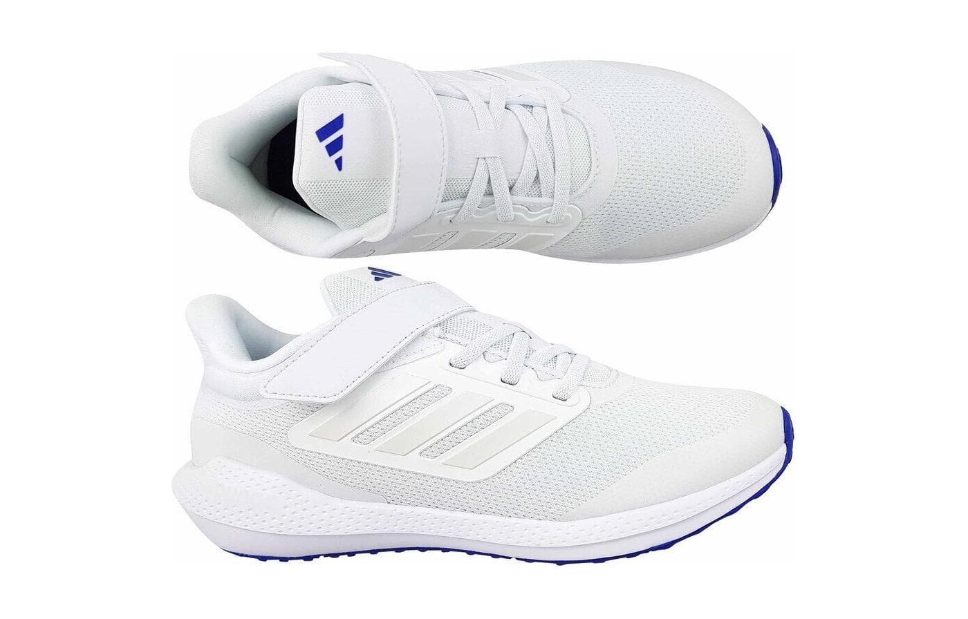 Кроссовки Adidas Eq21 Run 2,0 Противоскользящие Амортизация Устойчивые к износу Низкие Детские Беговые Кроссовки Белые Детские - изображение 5