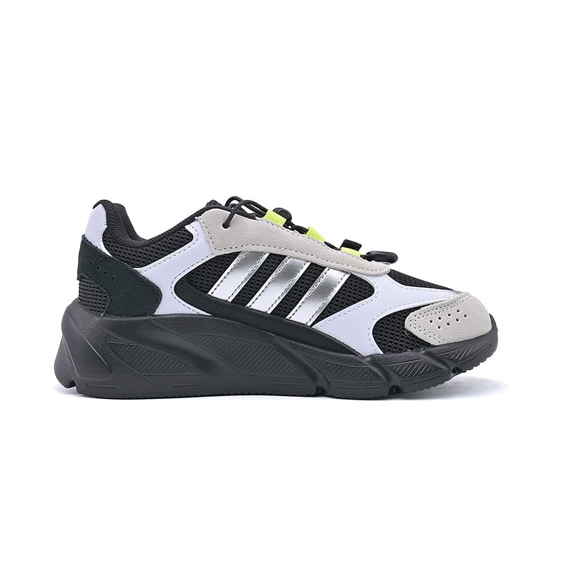 Кроссовки Adidas Crazy Chaos 2000 Дышащие Низкие Кроссовки для Беговых Занятий для Детей Черно-Белые Детские - изображение 2