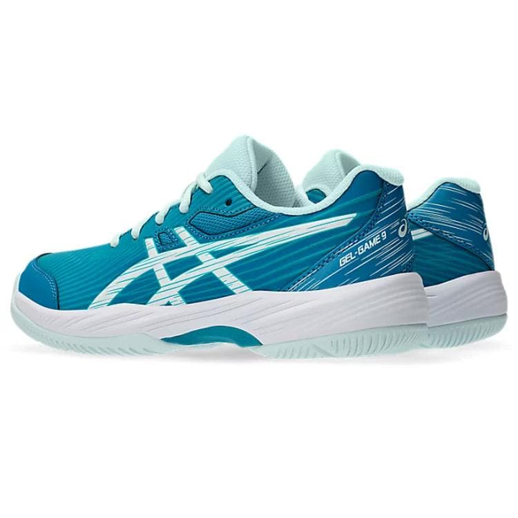 Asics Gel Game 9 Low Top Детские тренировочные кроссовки Синие Малыш - изображение 3