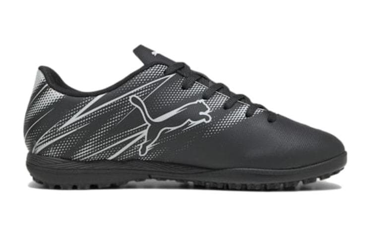 Бутсы PUMA Attacanto Футбол Бутсы Амортизация Устойчивые к истиранию Низкие Топ Детские Футбольные Бутсы Черные - изображение 2