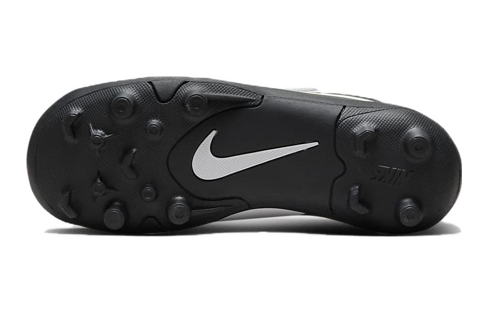 Бутсы Nike Jr Legend 10 Клуб FG MG Синтетическая кожа Амортизация Low Топ Детские футбольные бутсы Белый красный черный - изображение 3