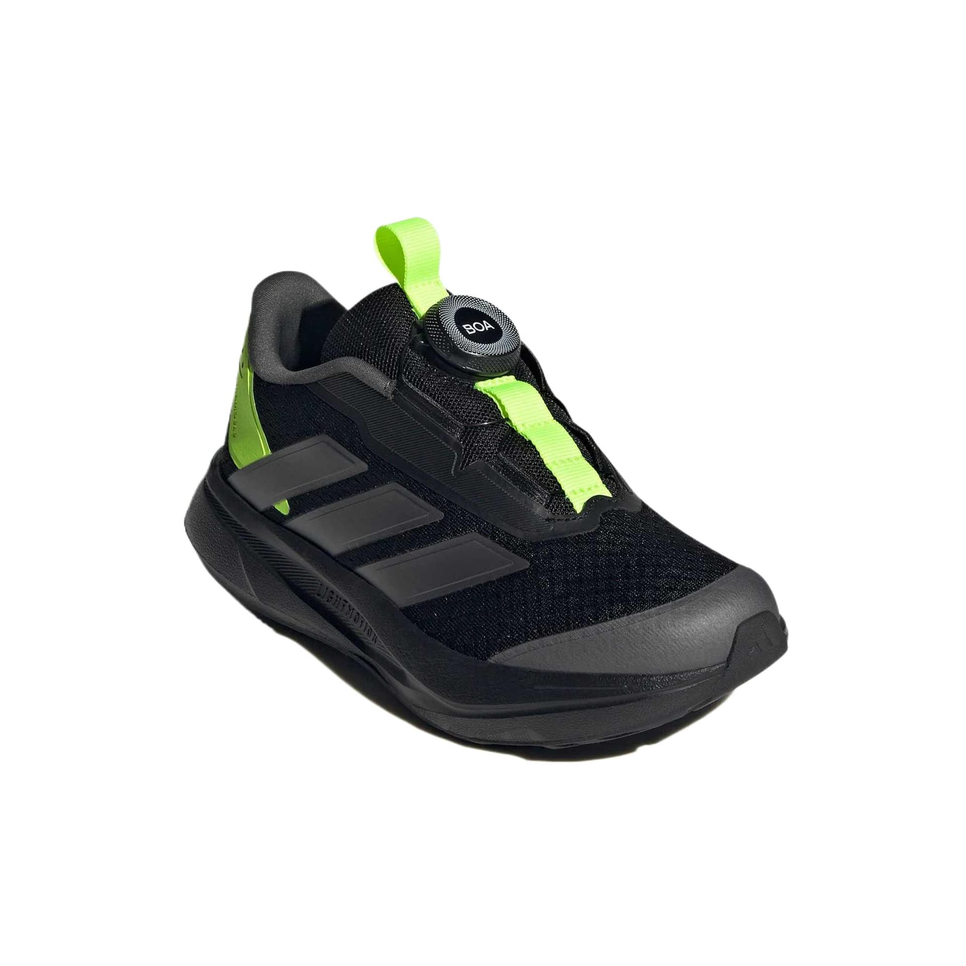 Кроссовки Adidas DURAMO SL 2,0 Удобная детская повседневная обувь Черный Яркий Металл Железо Серый Лимон - изображение 4