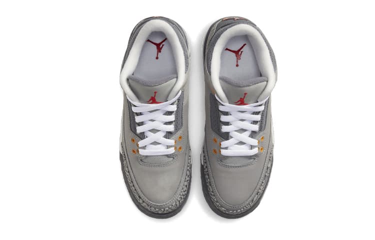 Кроссовки для баскетбола Jordan Air Jordan 3 Retro "Cool Grey" GS - изображение 6