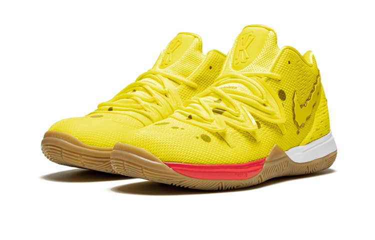 Кроссовки для баскетбола SPONGEBOB SQUAREPANTS x Nike Kyrie 5 5 - изображение 3
