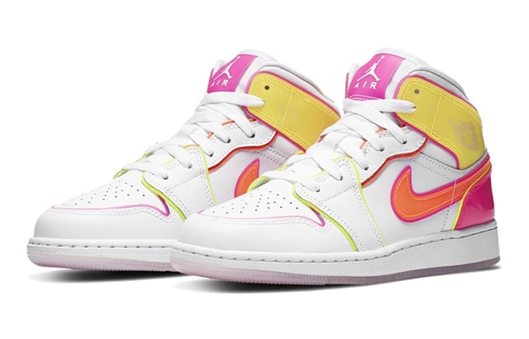 Кроссовки для баскетбола Jordan Air Jordan 1 Mid GS - изображение 5