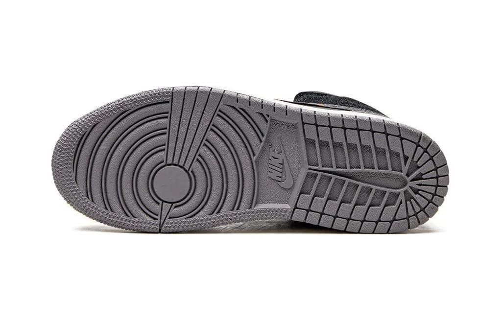 Кроссовки для баскетбола Jordan Air Jordan 1 Mid SE "Craft Inside Out Black" PS - изображение 6